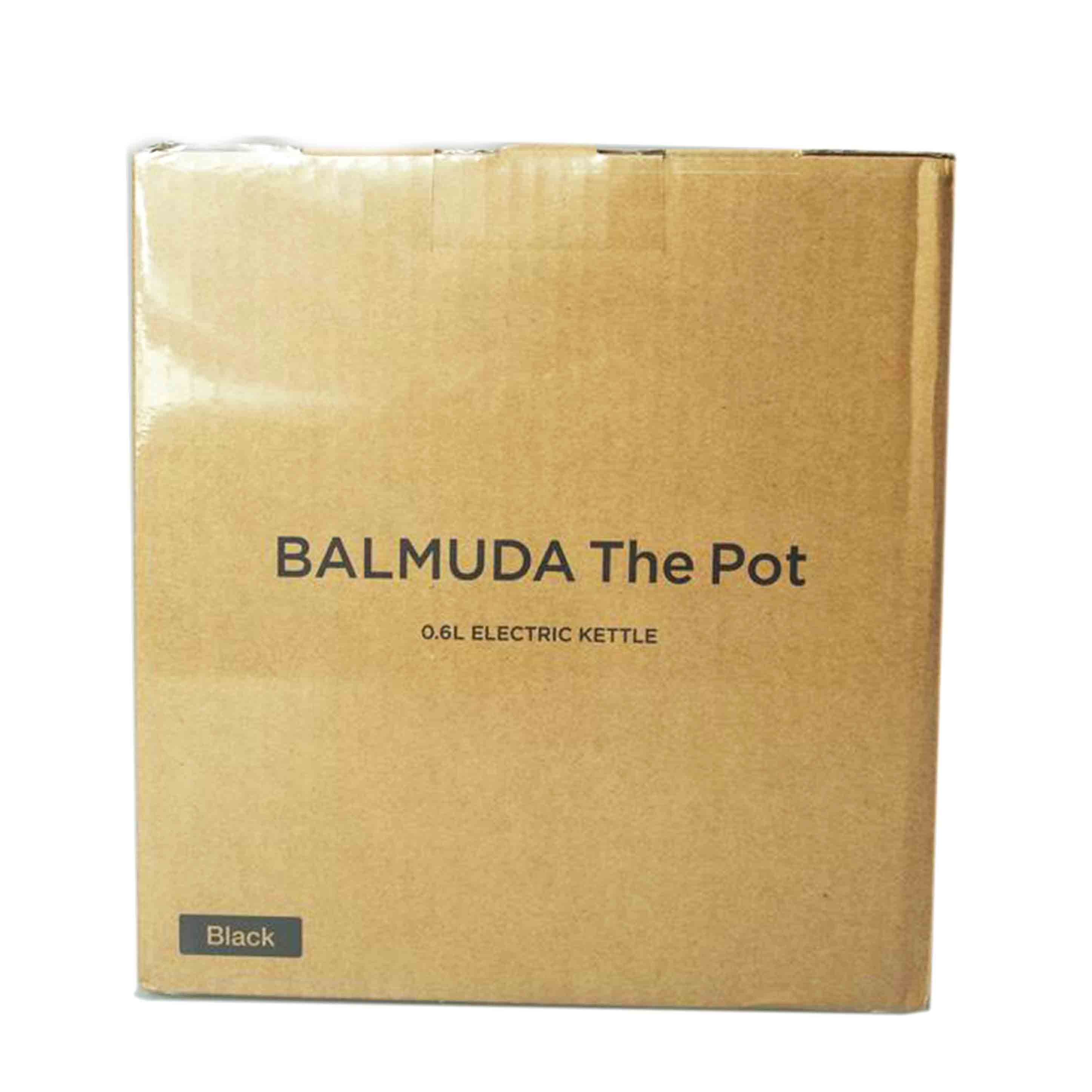BALMUDA バルミューダ/The Pot/電子ケトル/KPT01JP-BK//K9AB25ME01604/SAランク/76