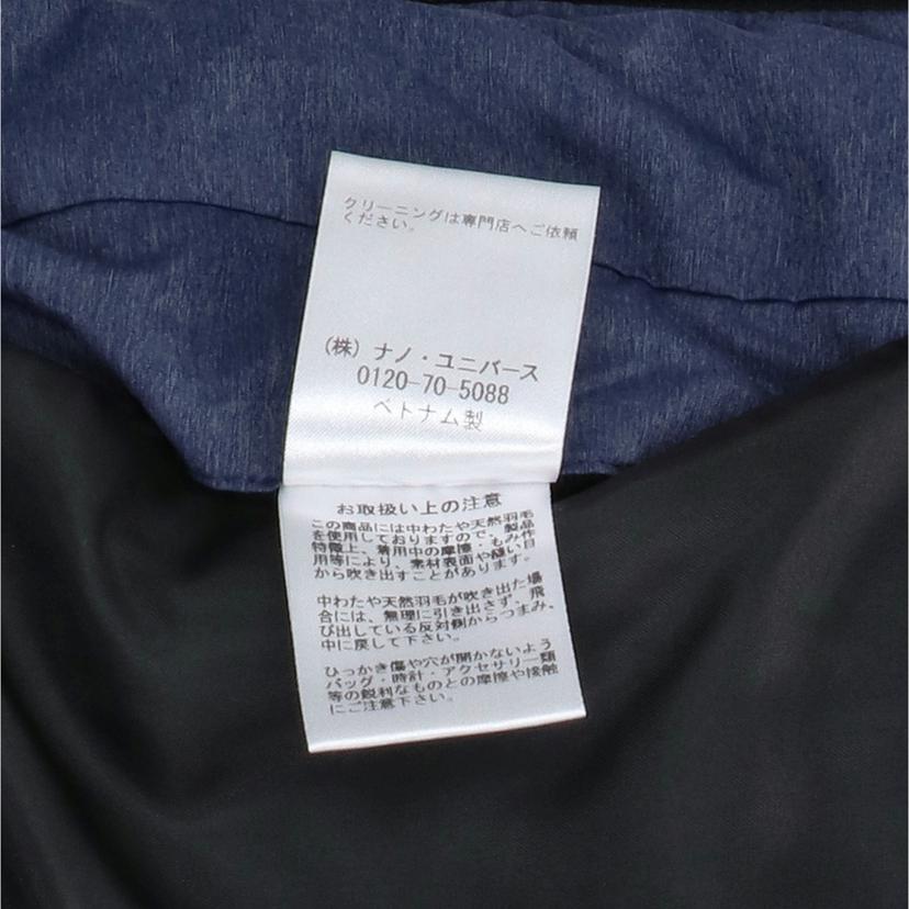 nano　universe ナノ・ユニバース/ダウンジャケット//Aランク/76