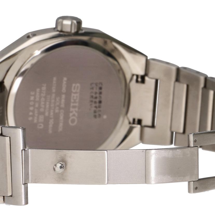 SEIKO セイコー/アストロン／ネクターブルー文字盤／デイトウォッチ／電波ソーラー/SBXY061//3N0***/ABランク/18