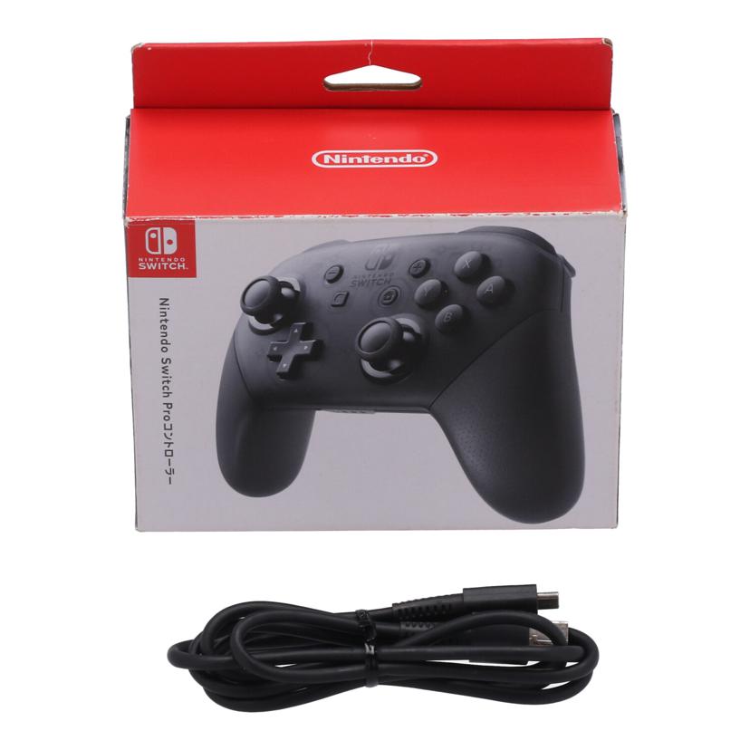 NINTENDO 任天堂 ニンテンドー　/Switch　Proコントローラー/HAC-A-FSSKA//XEL70035664683/Bランク/67