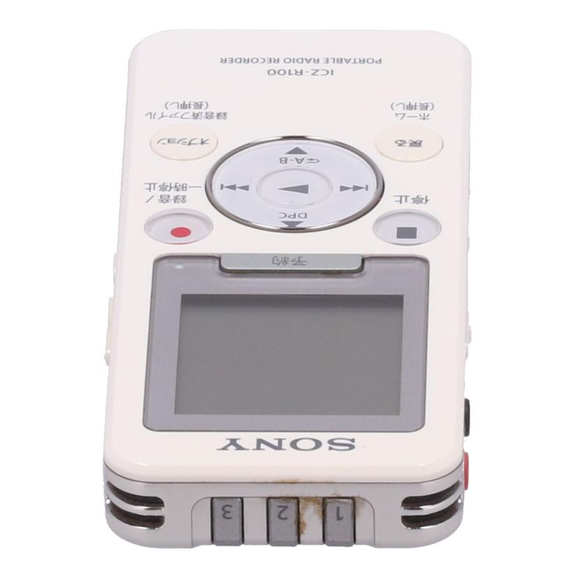 SONY ソニー/ポータブルラジオレコーダー/ICZ-R100//S012008248A/Bランク/69