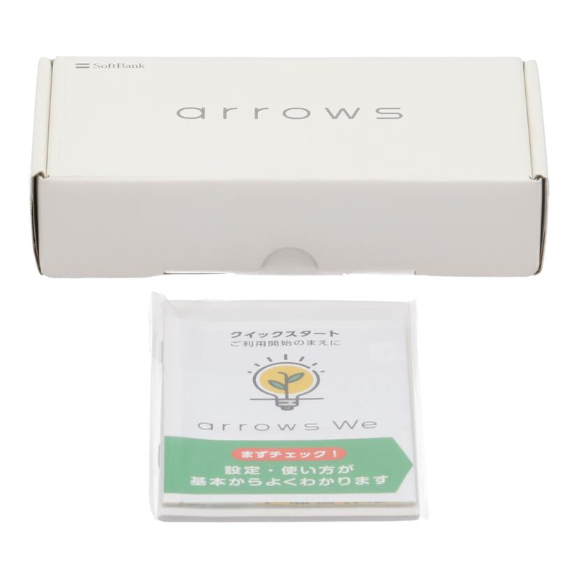 FUJITSU　FCNT　SoftBank 富士通 フジツウ　/スマートフォン／arrows　We　64GB/A101FC//a343319b/Aランク/18