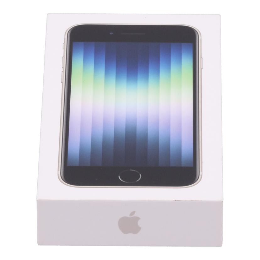 Apple　SIMロックなし アップル/iPhone　SE　第3世代　64GB　/MMYD3J/A//PJGXCW24NV/Cランク/09