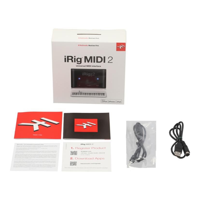 IK　Multimedia IK Multimedia/インターフェイス/iRig MIDI2//Bランク/77