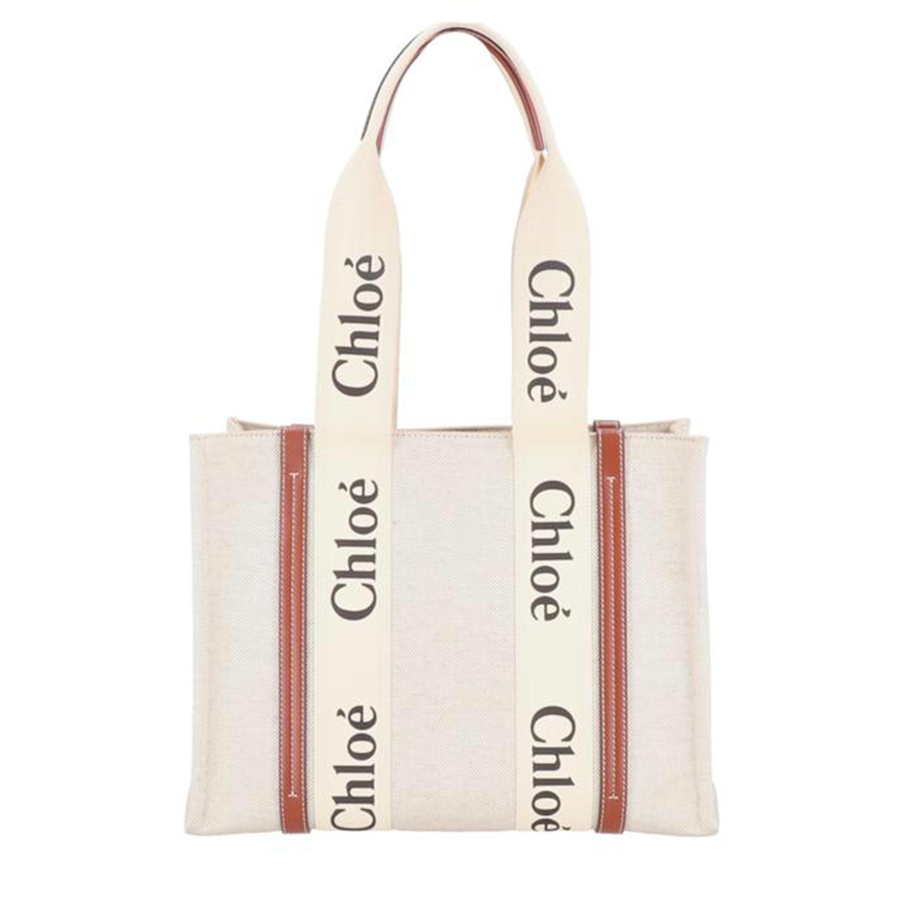 Chloe クロエ/Woodyキャンバストート//012*******/ABランク/93