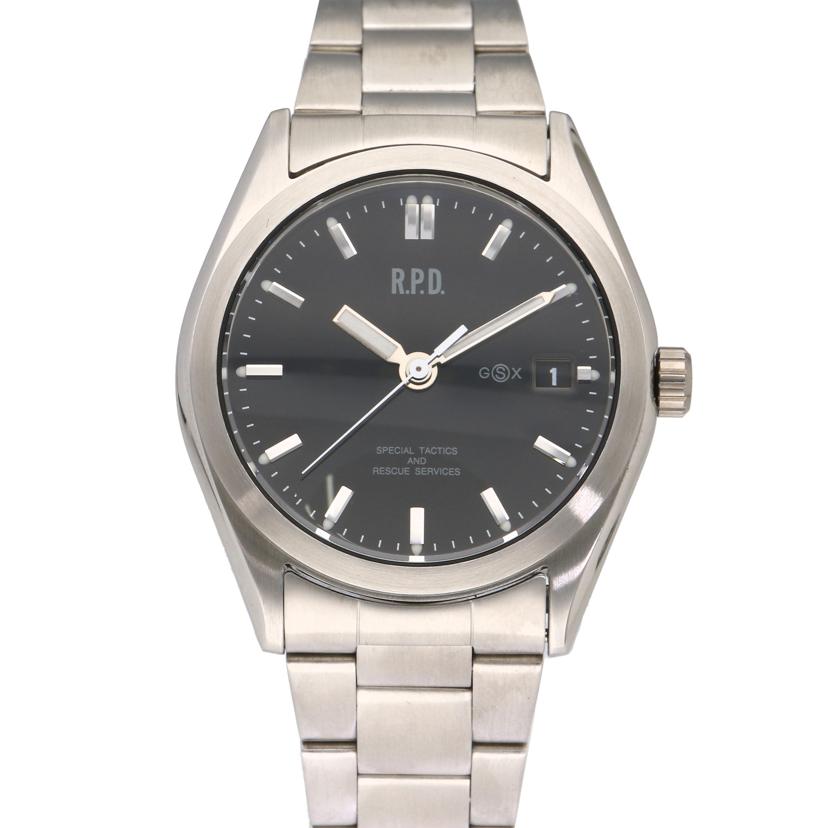 GSX ジーエスエックス/BIOHAZARDコラボ／クォーツ腕時計/GSX102 RPD-01//010***/ABランク/06