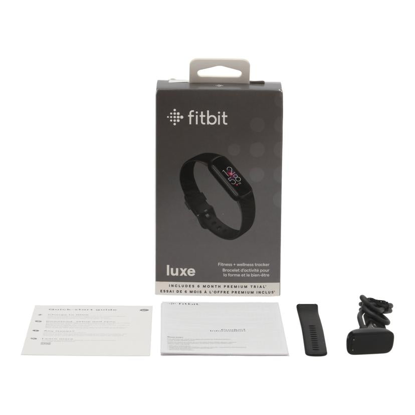 fitbit　 フィットビット　/フィットネストラッカー／Fitbit　Luxe/FB422BKBK-FRCJK//3A5B64EC98A1/ABランク/81