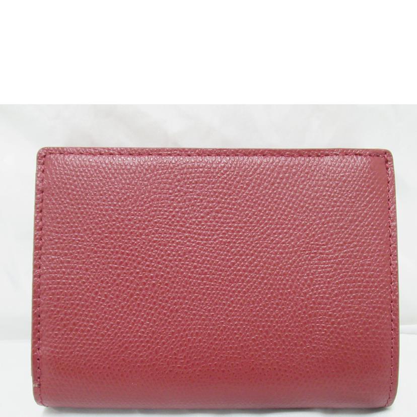 agnis　b アニエスベーボヤージュ/二つ折り財布／赤/TAW05-01-449//Aランク/63