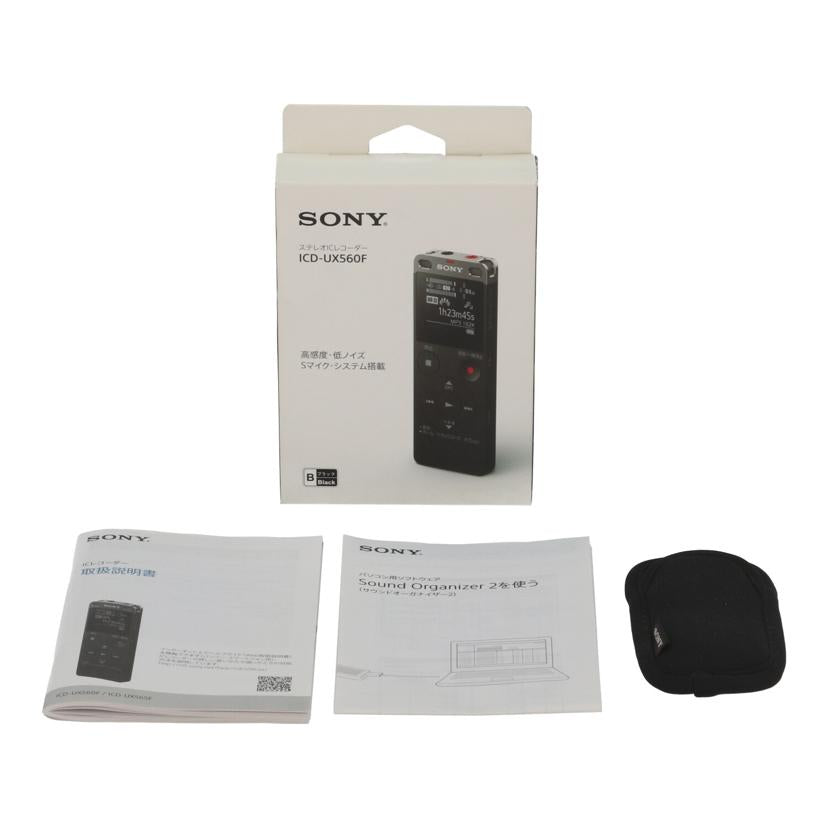 SONY　 ソニー　/ICレコーダー/ICD-UX560F//S012185635G/Bランク/01
