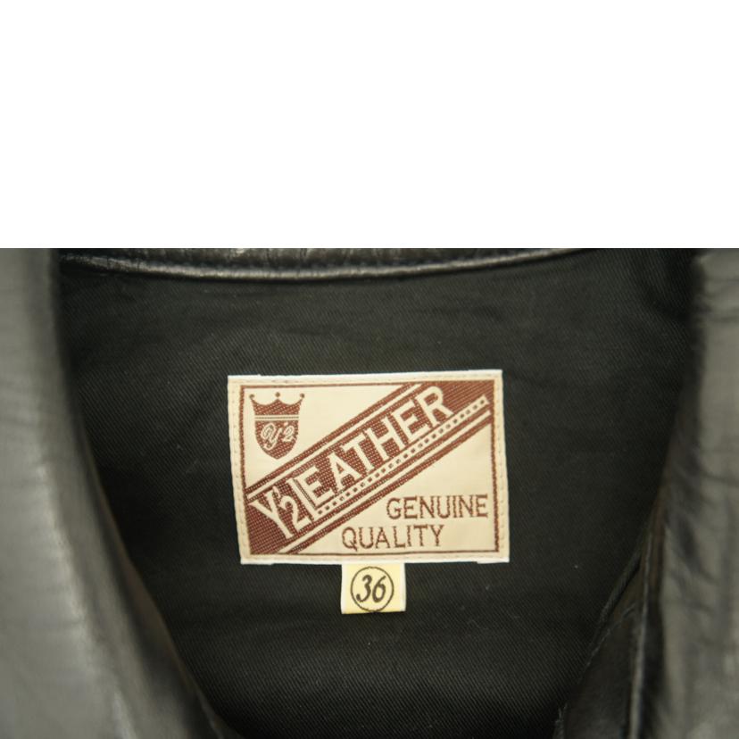 Y2LEATHER Y2ﾚｻﾞｰ/Y2LEATHER　ワイルドエコホース1stジャケット／36/EB-140-T//定価159,500円/SAランク/19