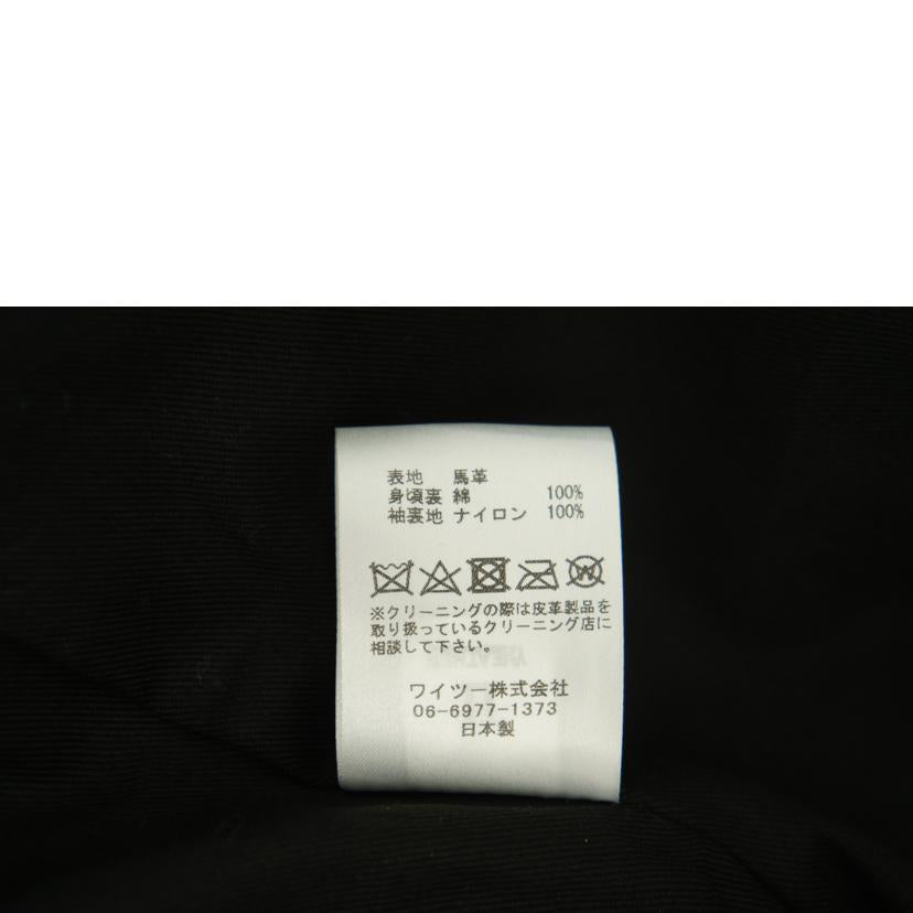 Y2LEATHER Y2ﾚｻﾞｰ/Y2LEATHER　ワイルドエコホース1stジャケット／36/EB-140-T//定価159,500円/SAランク/19