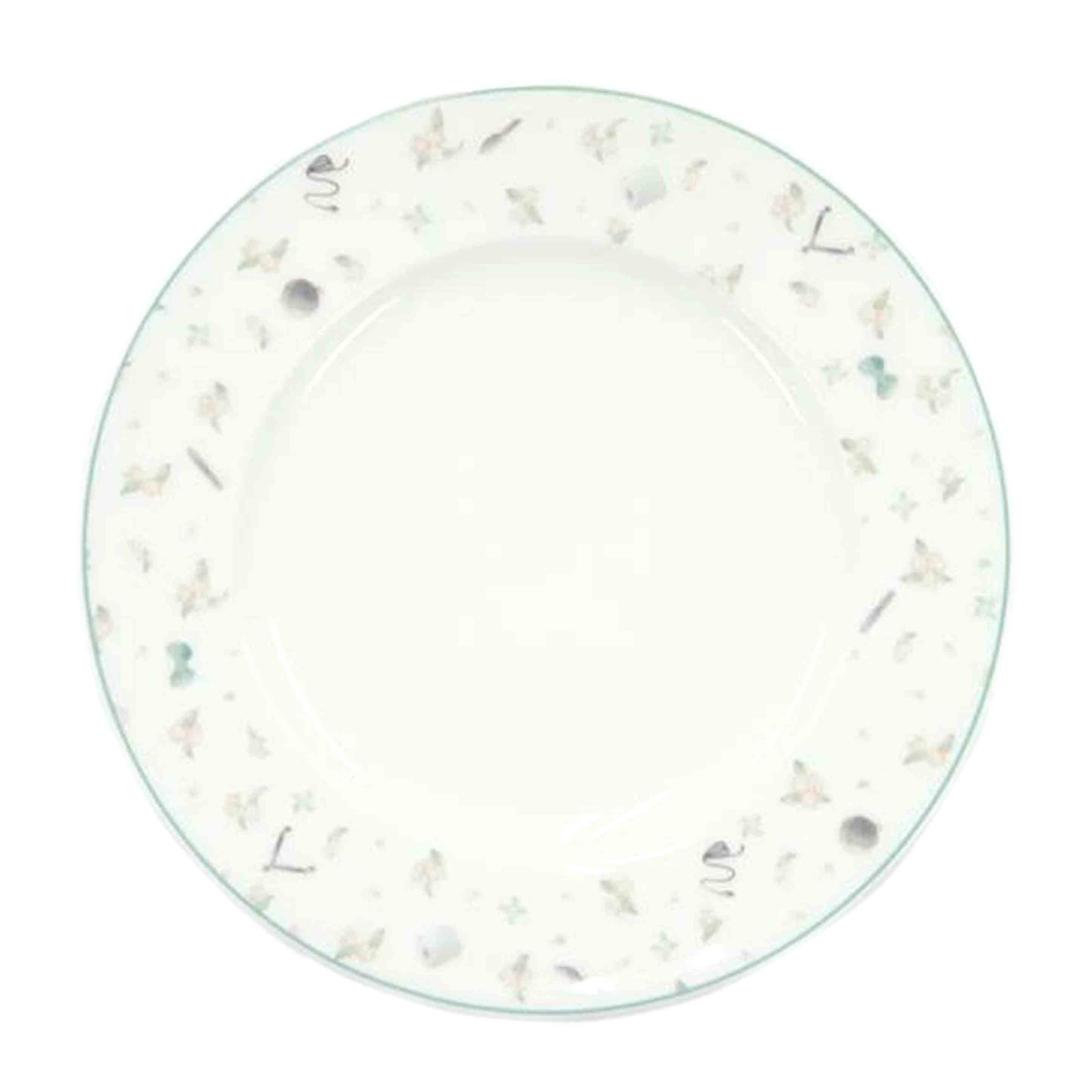 アルマビアンカ/忍たま乱太郎　ノリタケコラボ　六年生　キューティーフラワー　プレート//Aランク/01