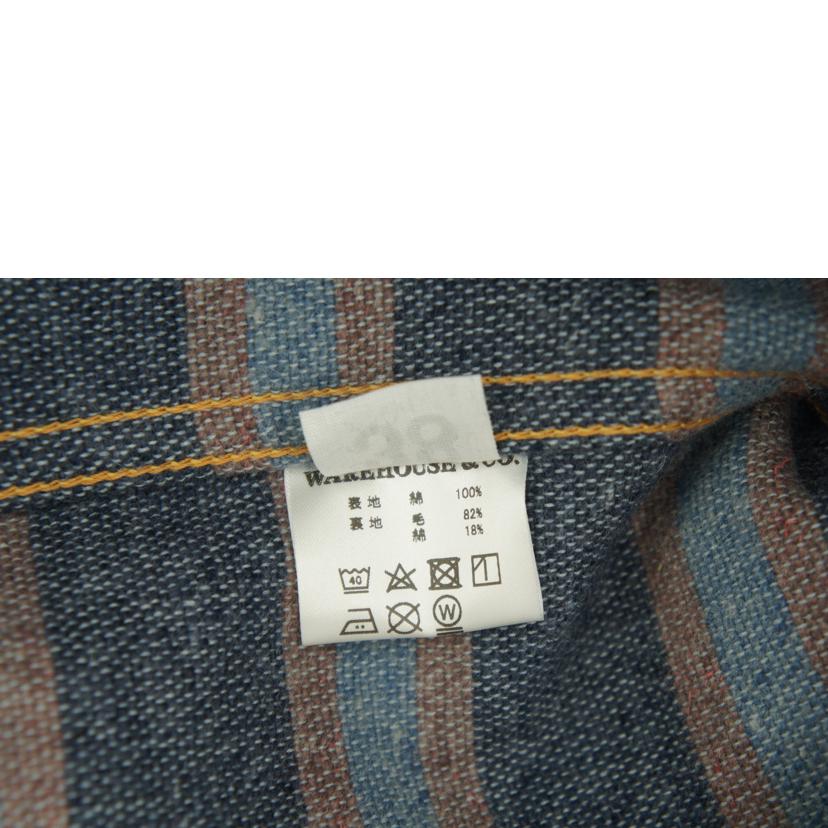 WAREHOUSE＆CO． ｳｪｱﾊｳｽ/WAREHOUSE＆CO．　デニムジャケット1st/LOT.2001XX(2000XX)//Sランク/19