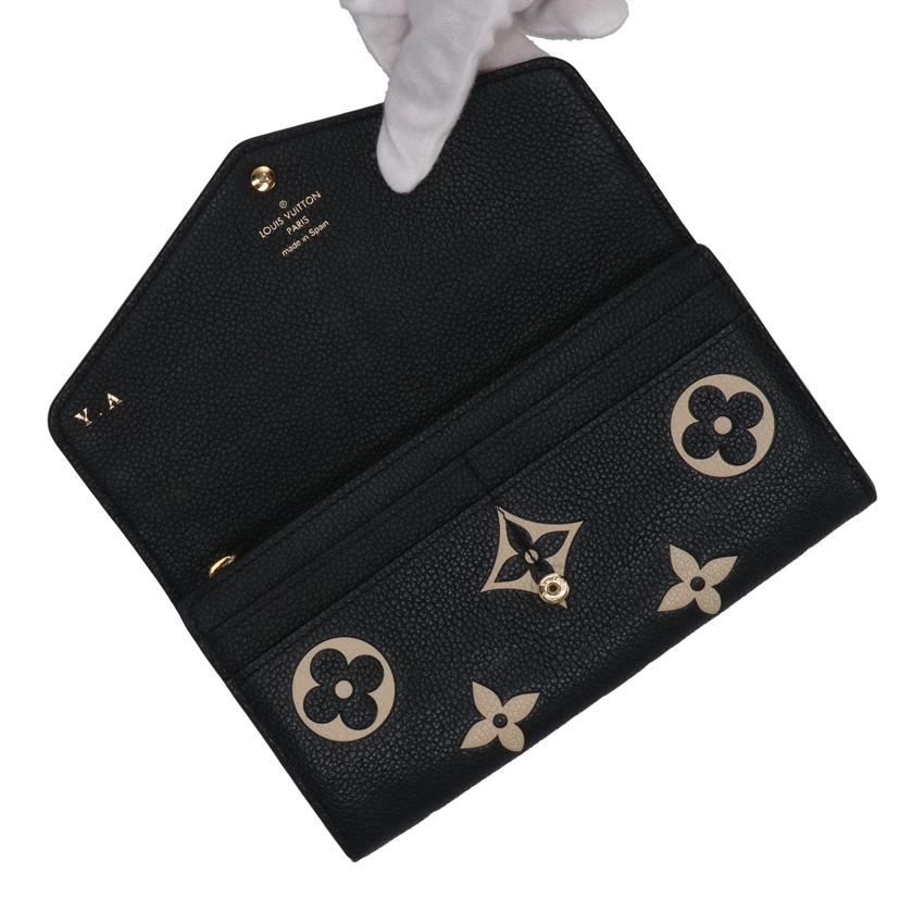 LOUIS VUITTON ルイヴィトン/ポルトフォイユ・サラ/バイカラーモノグラムアンプラント/M80496//RFI*/BCランク/94
