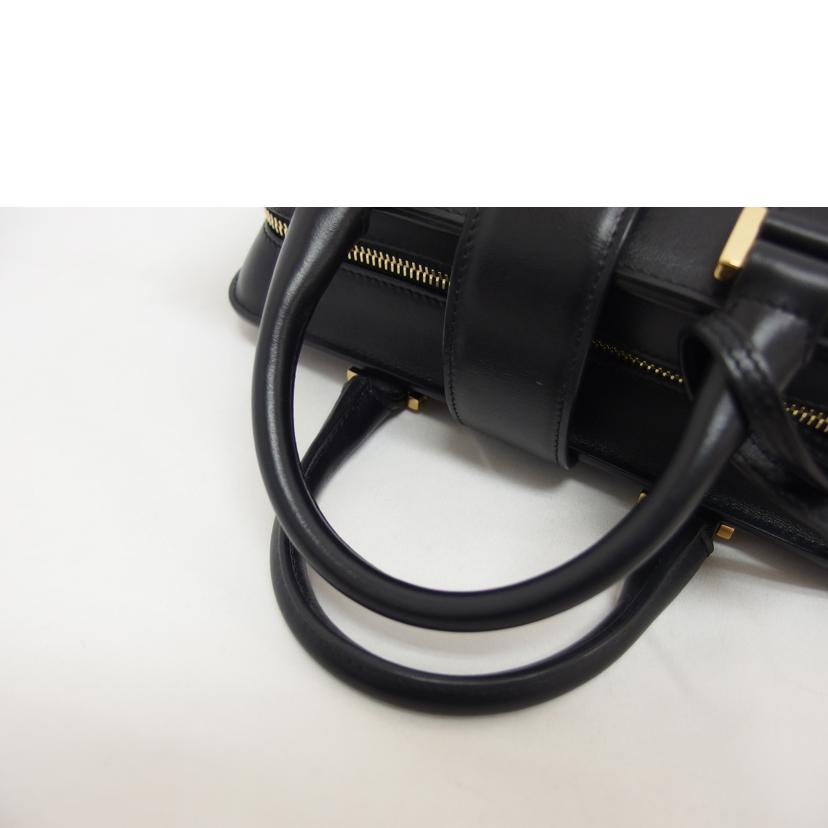 SAINT　LAURENT サンローラン/ベイビーカバス　2wayショルダー／ブラック/ARS568853V//062*/Aランク/04