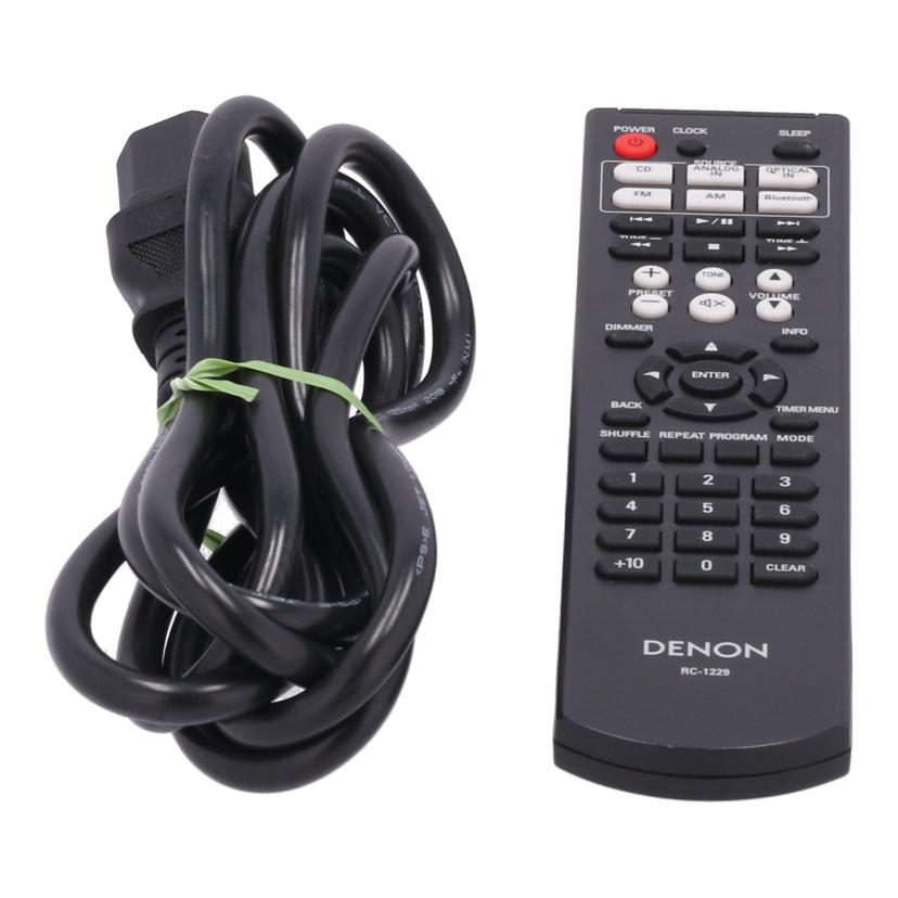 DENON デノン　/CDレシーバーシステム（スピーカーなし）/D-T1//BEU39180902103/Bランク/67