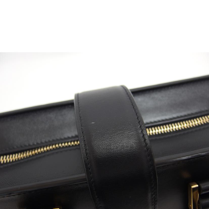 SAINT　LAURENT サンローラン/ベイビーカバス　2wayショルダー／ブラック/ARS568853V//062*/Aランク/04