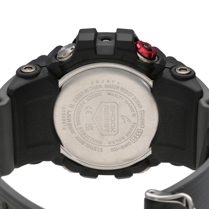 CASIO カシオ/MASTER　OF　G　マッドマスター／ラバー／電波ソーラー/GWG-100//003*****/Aランク/01