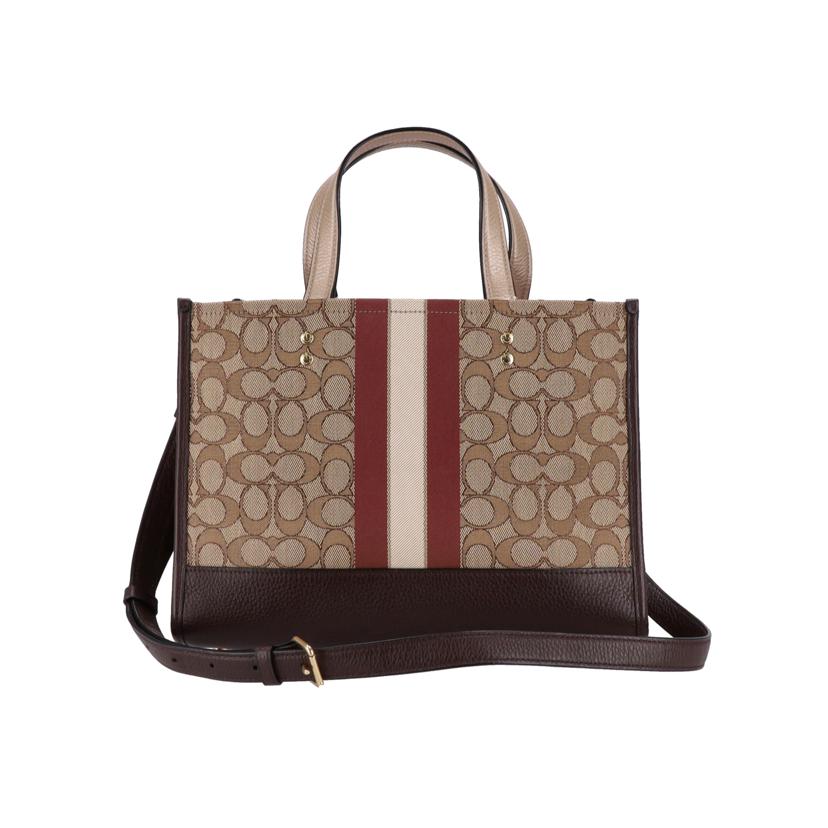 COACH/シグネチャーデンプシーキャリーオール　/C8407//J21**/Aランク/22