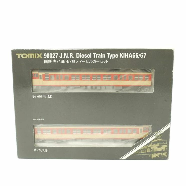 TOMIX トミックス/国鉄　キハ66・67形ディーゼルカーセット（2両）　Nゲージ　1／150スケール/98027//Sランク/69