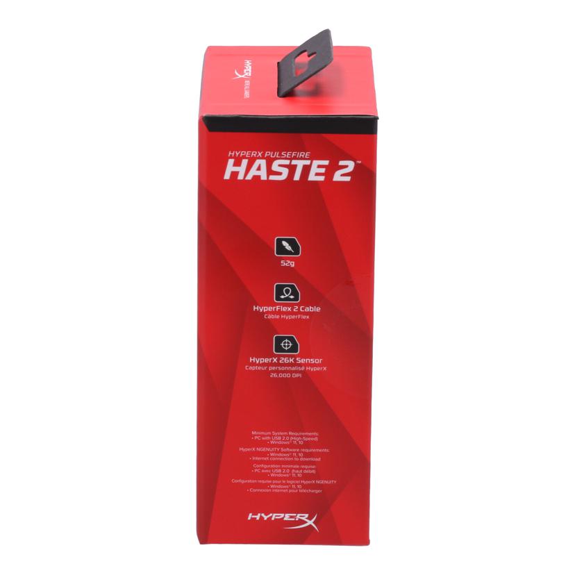 HyperX ハイパーエックス　/ゲーミングマウス／Pulsefire　Haste2/6N0A7AA//1H644401XS/Sランク/67
