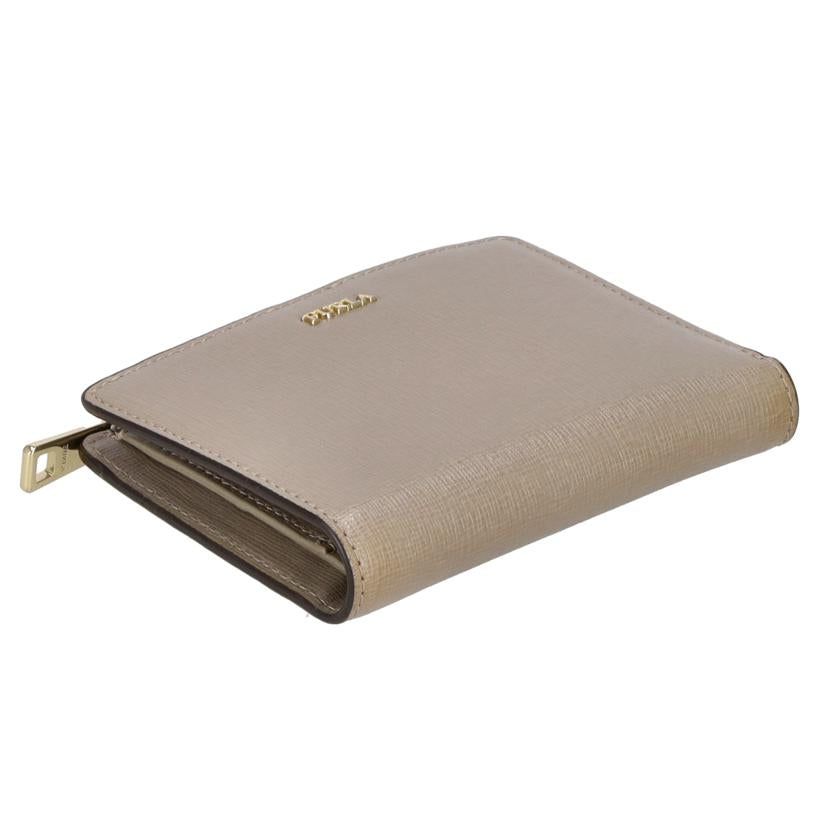 FURLA フルラ/L字ジップ／二つ折りコンパクト財布／グレー//ABランク/18
