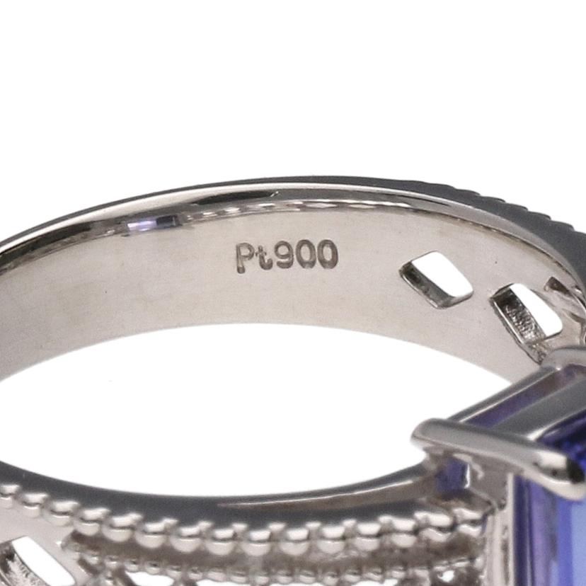 Pt900タンザナイトダイヤリング//2.12/0.09ct/Aランク/06