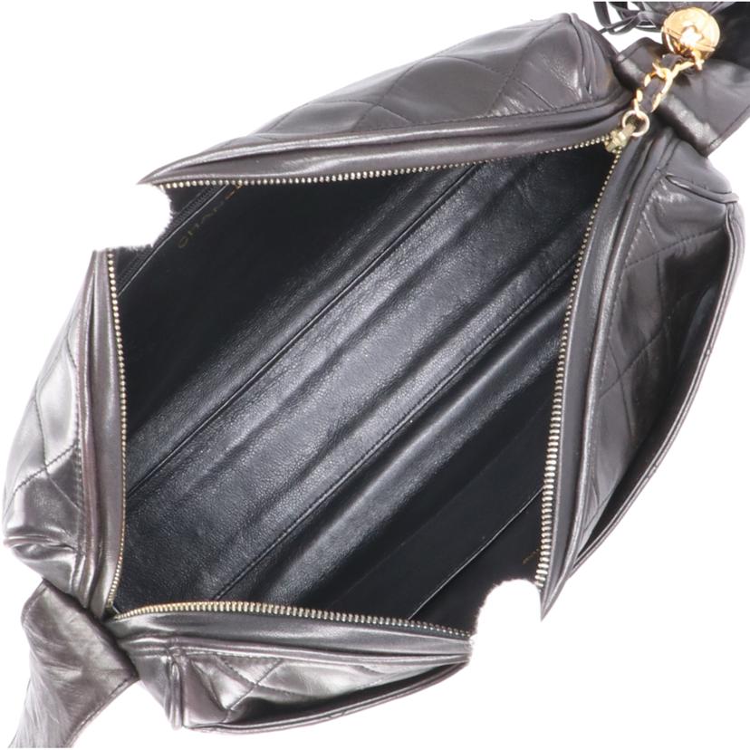 CHANEL シャネル/ラムスキンマトラッセショルダ－//317****/Bランク/93