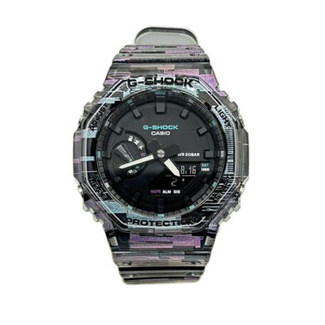 CASIO カシオ/G－SHOCK／アナデジ／スケルトンベルト／クォーツ/GA-2100NN-1ADR//ABランク/75