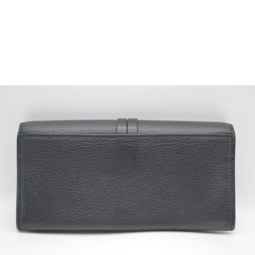 Chlo クロエ/アルファベットフラップレザー長財布/ノワール/CHC21WP942 F57 001//04-21-60-65/ABランク/89