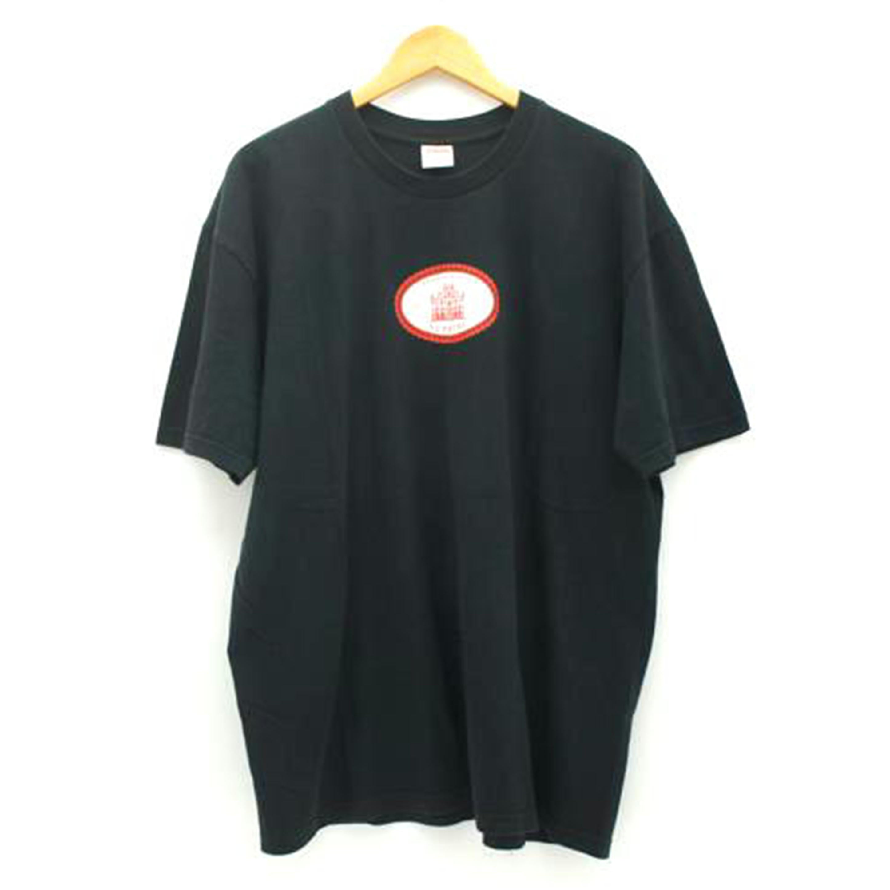 Supreme シュプリーム/フロントプリント／コットンTシャツ／ブラック/RN#101837//ABランク/18