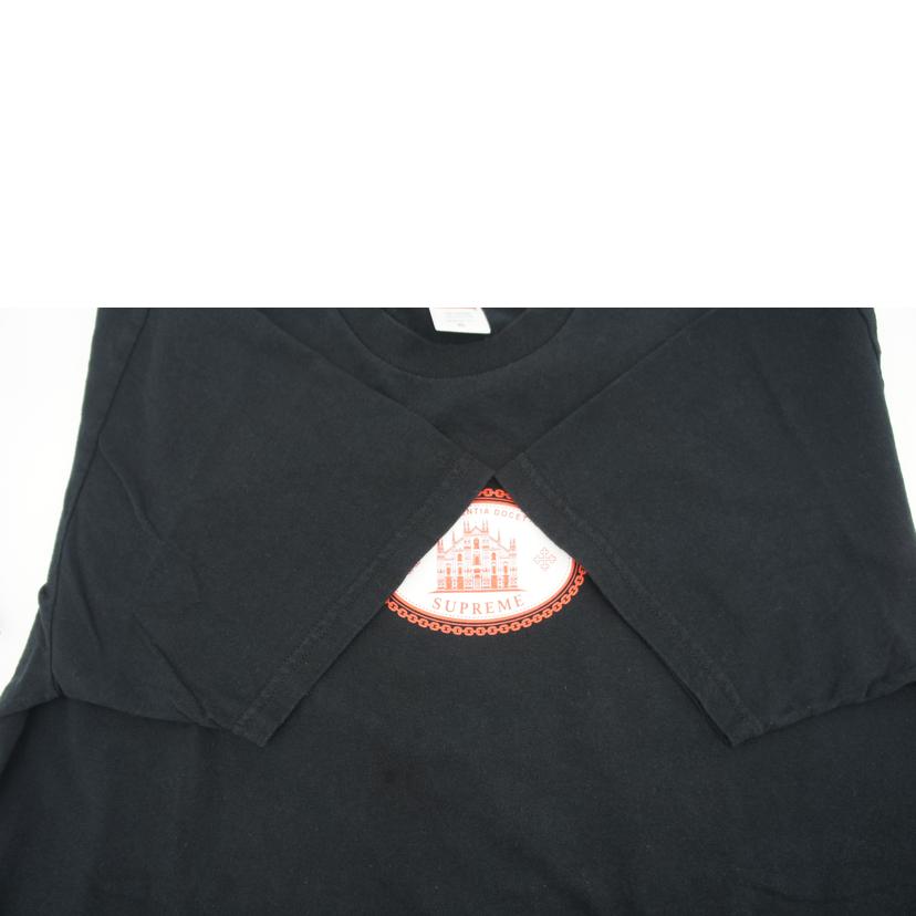 Supreme シュプリーム/フロントプリント／コットンTシャツ／ブラック/RN#101837//ABランク/18