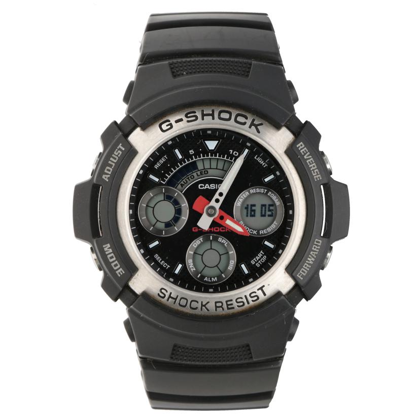 CASIO カシオ/G－SHOCK／デジアナウォッチ／クォーツ/AW-590-1AJF//ABランク/18