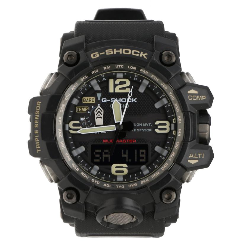CASIO カシオ/G－SHOCKマッドマスター／電波ソーラー/GWG-1000-1AJF//201****/ABランク/18