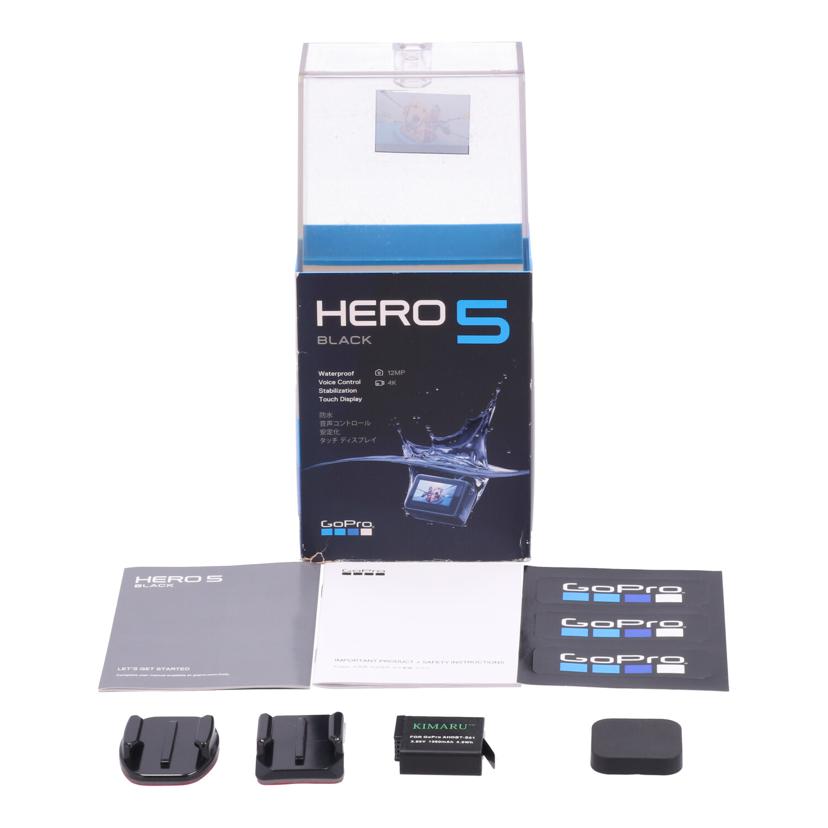 GoPro ゴープロ/アクションカメラ／HERO5　BLACK/CHDHX-502//C3161325283063/Bランク/19