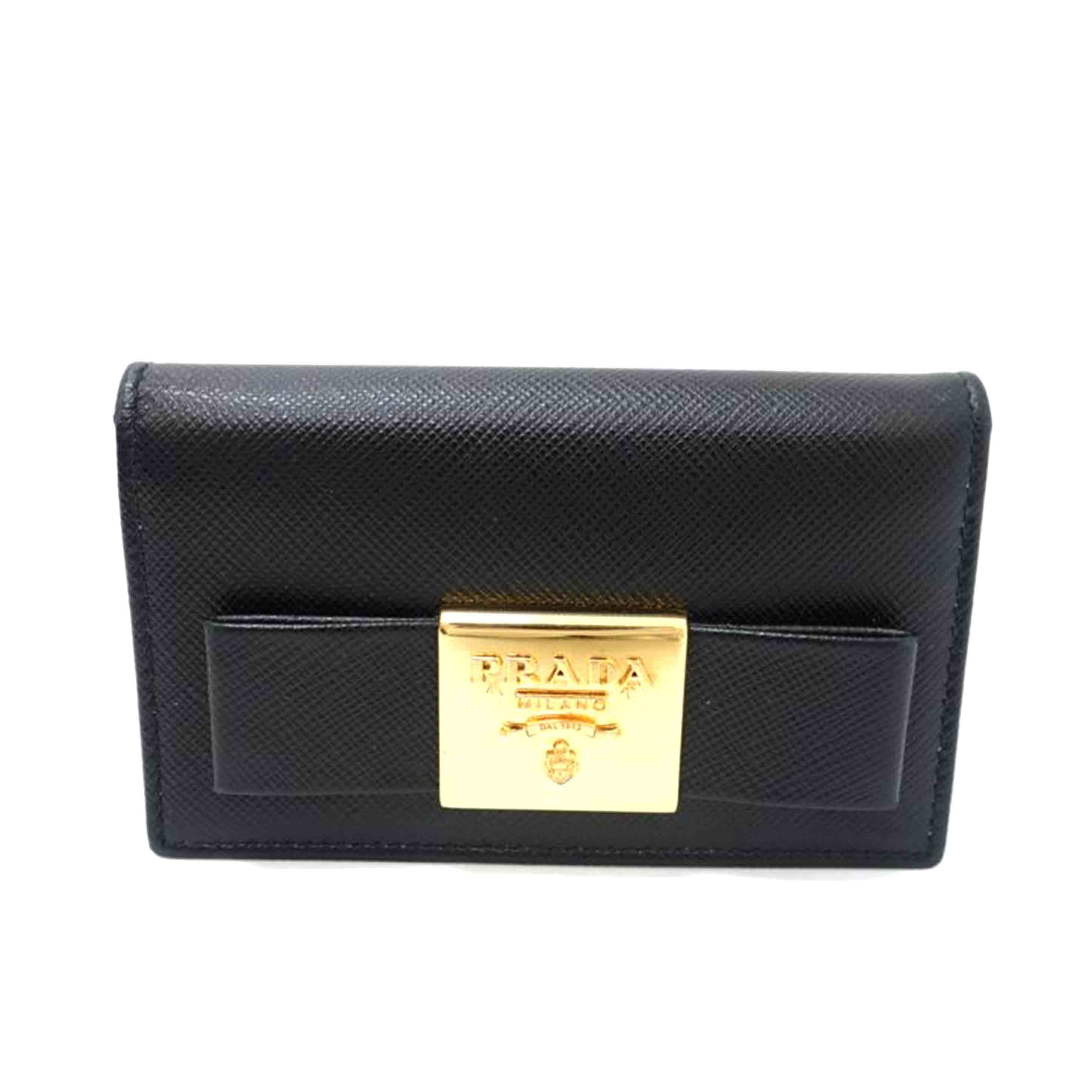 PRADA PRADA/サフィアーノフィオッコカードケース/1MC122//ABランク/88