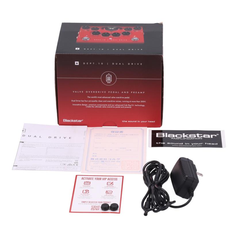 BLACKSTAR ブラックスター　/エフェクター／オーバードライブ/DEPT.10 DUAL DRIVE//HEA211223608/Bランク/21