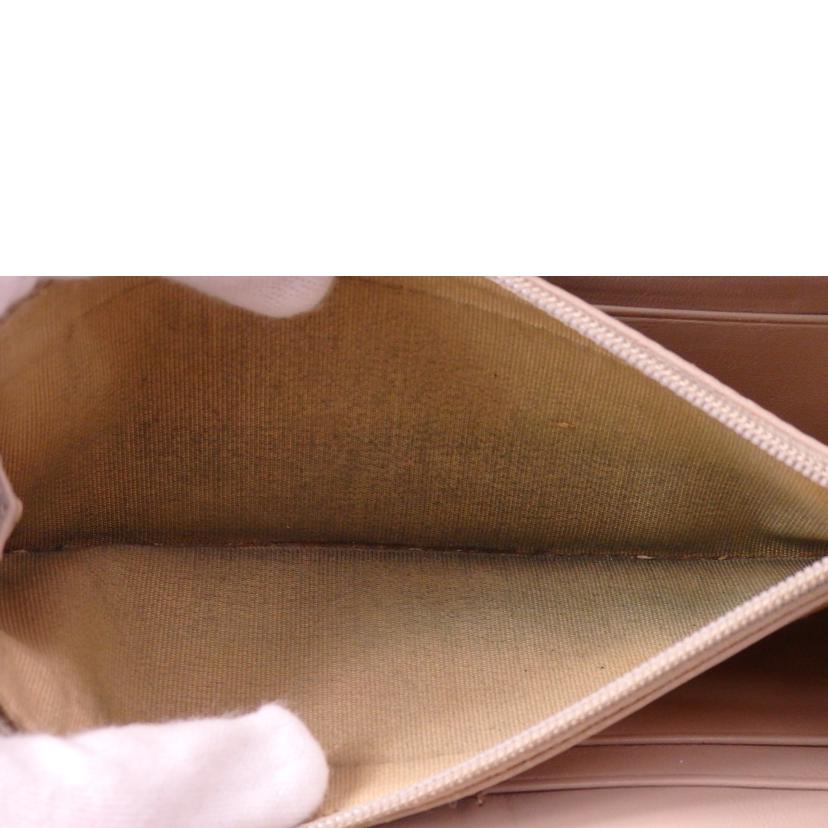 JIMMY　CHOO ジミーチュウ/スタースタッズラウンドファスナー長財布／シルバー//Bランク/76