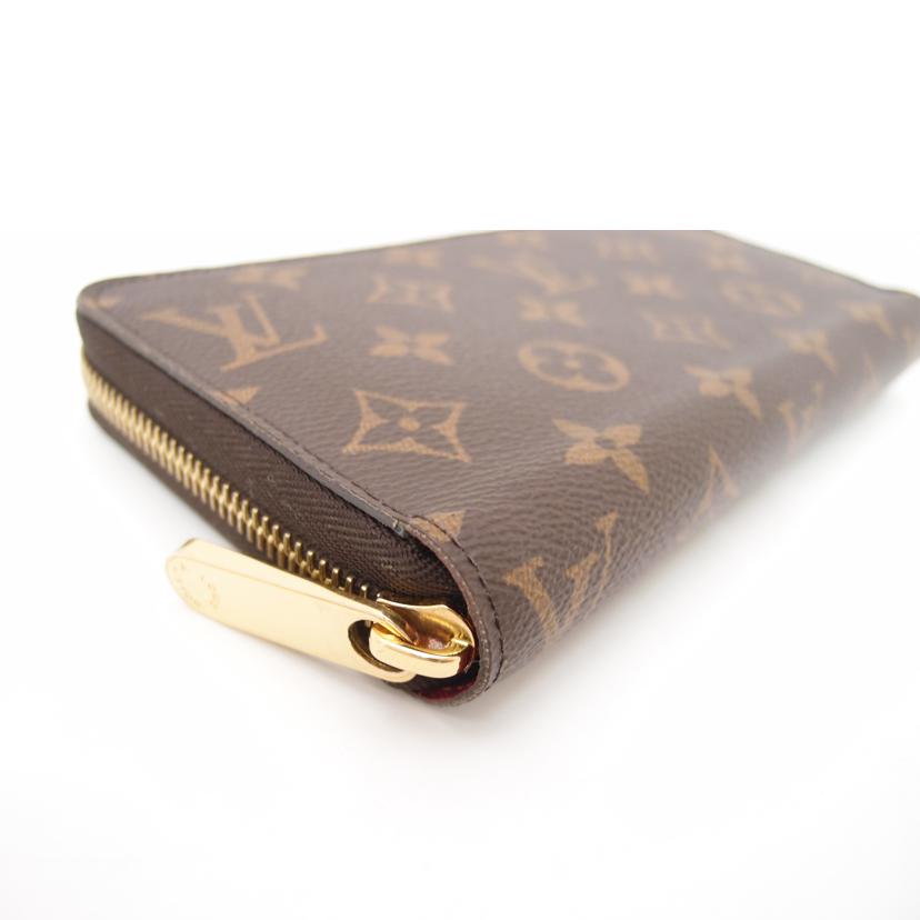 LOUIS　VUITTON ルイヴィトン/ジッピーウォレット／モノグラム／フューシャ/M41895//RFI****/ABランク/69
