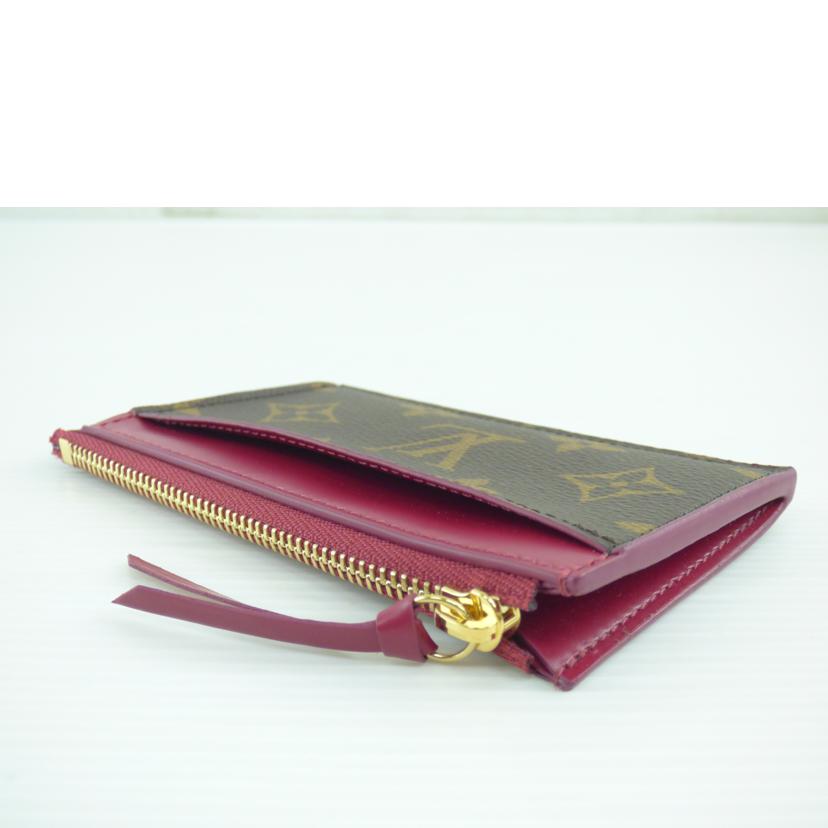 LOUIS　VUITTON ルイ・ヴィトン/ポルト　カルト　ジップ／モノグラム／フューシャ/M67889//NZ2***/ABランク/64