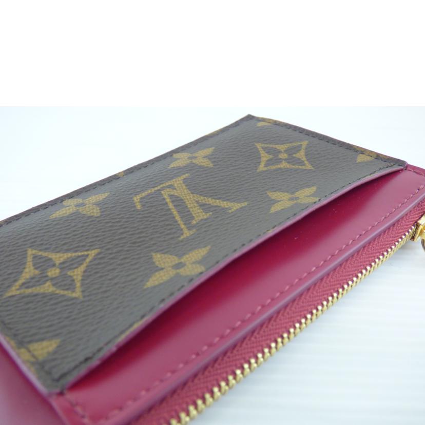 LOUIS　VUITTON ルイ・ヴィトン/ポルト　カルト　ジップ／モノグラム／フューシャ/M67889//NZ2***/ABランク/64