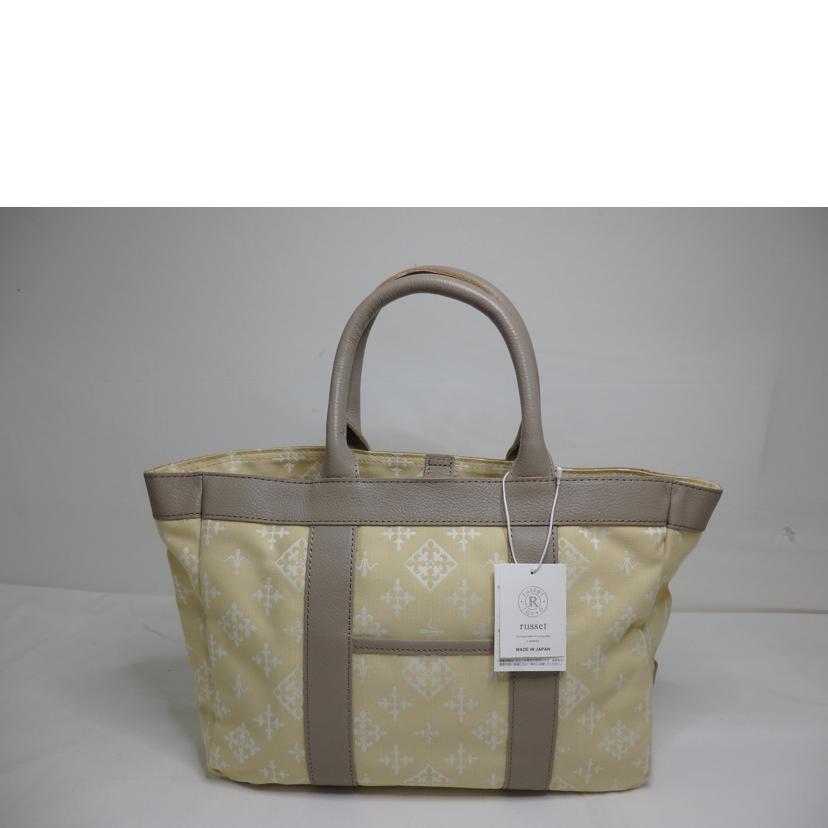russet ラシット/russet　トートバッグ　イエロー//Sランク/84