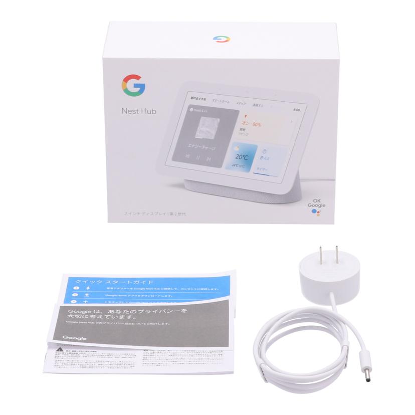 Google　 グーグル　/スマートディスプレイ／Google　Nest　Hub　（第2世代）/GA01331-JP GUIK2//19041J3DA260TZ/ABランク/85