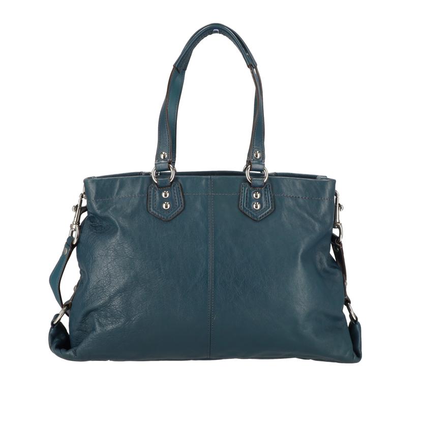COACH コーチ/レザー2WAYショルダーバッグ／モスグリーン/F19243//F12**/ABランク/18