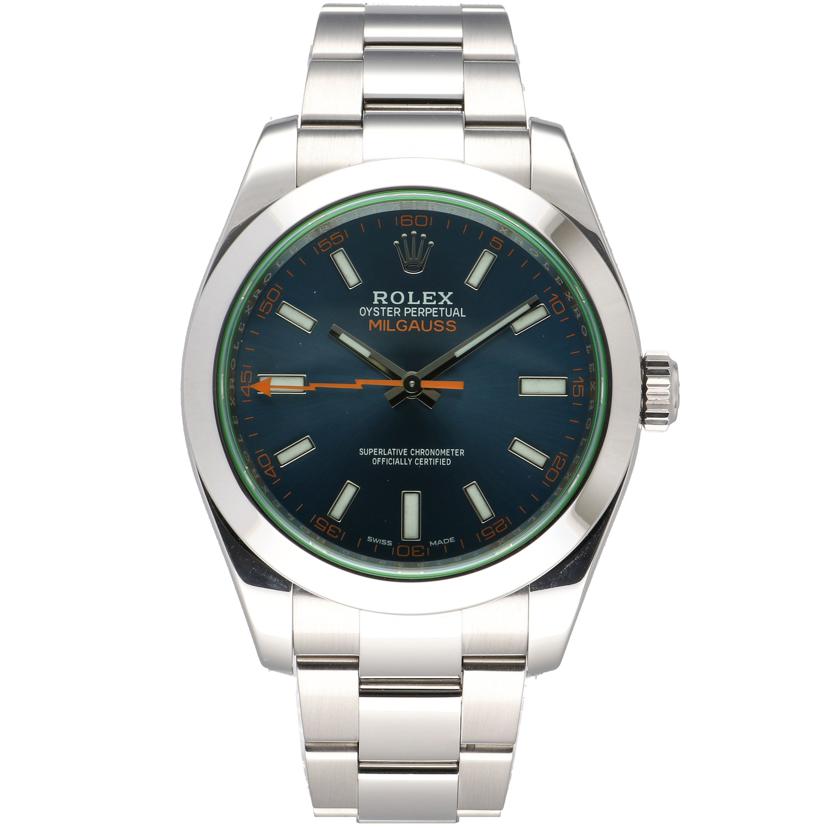 ROLEX ロレックス/ミルガウス・Zブルー／ランダム番/116400GV//7R7*****/SAランク/75