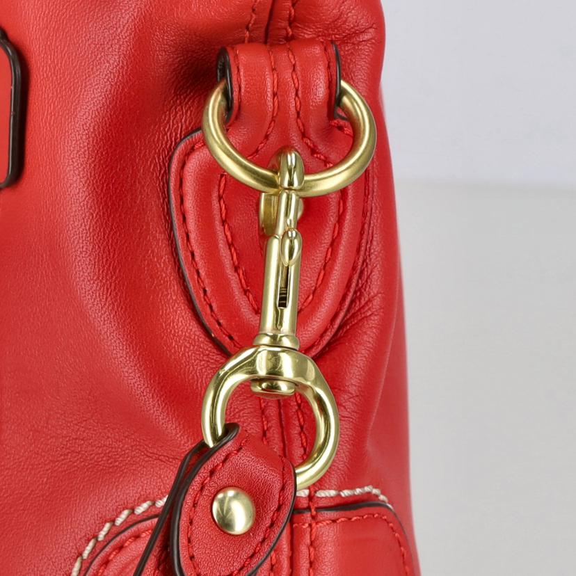 COACH コーチ/2WAYレザーショルダーバッグ／レッド/22422//L12**/ABランク/18