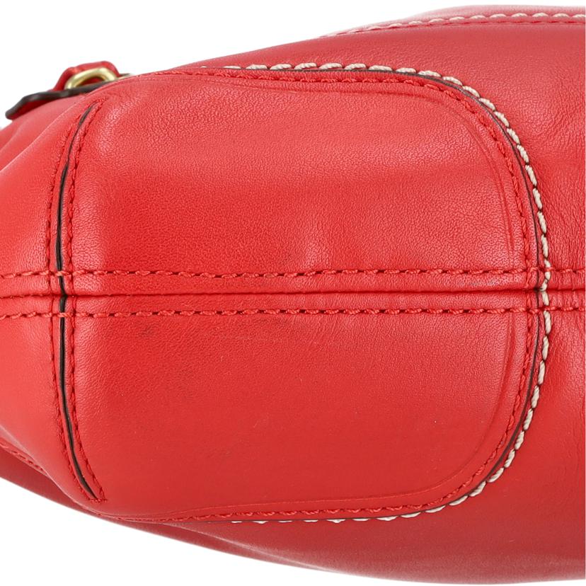 COACH コーチ/2WAYレザーショルダーバッグ／レッド/22422//L12**/ABランク/18