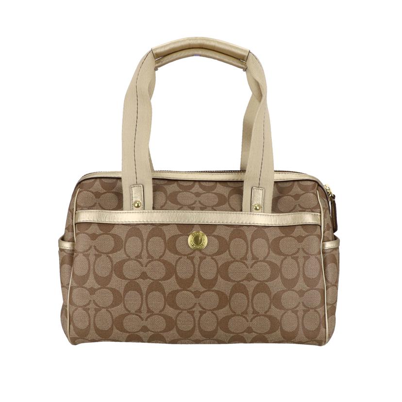 COACH シグネチャー　トランクス　収納袋付き org.jpg