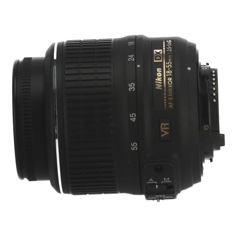 Nikon ニコン　/交換レンズ／18－55mm/AF-S DX18-55mm f3.5-5.6G VR//12138574/Bランク/20