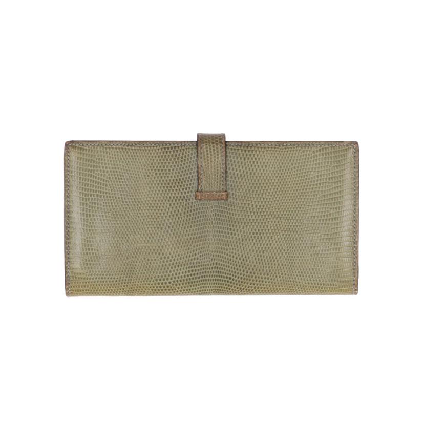 HERMES エルメス/ベアンスフレ／リザード/□ 刻(2009年製）//7NM/Bランク/19